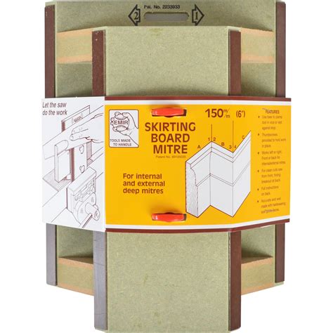 full sized metal mitre box|mitre box for 150mm skirting.